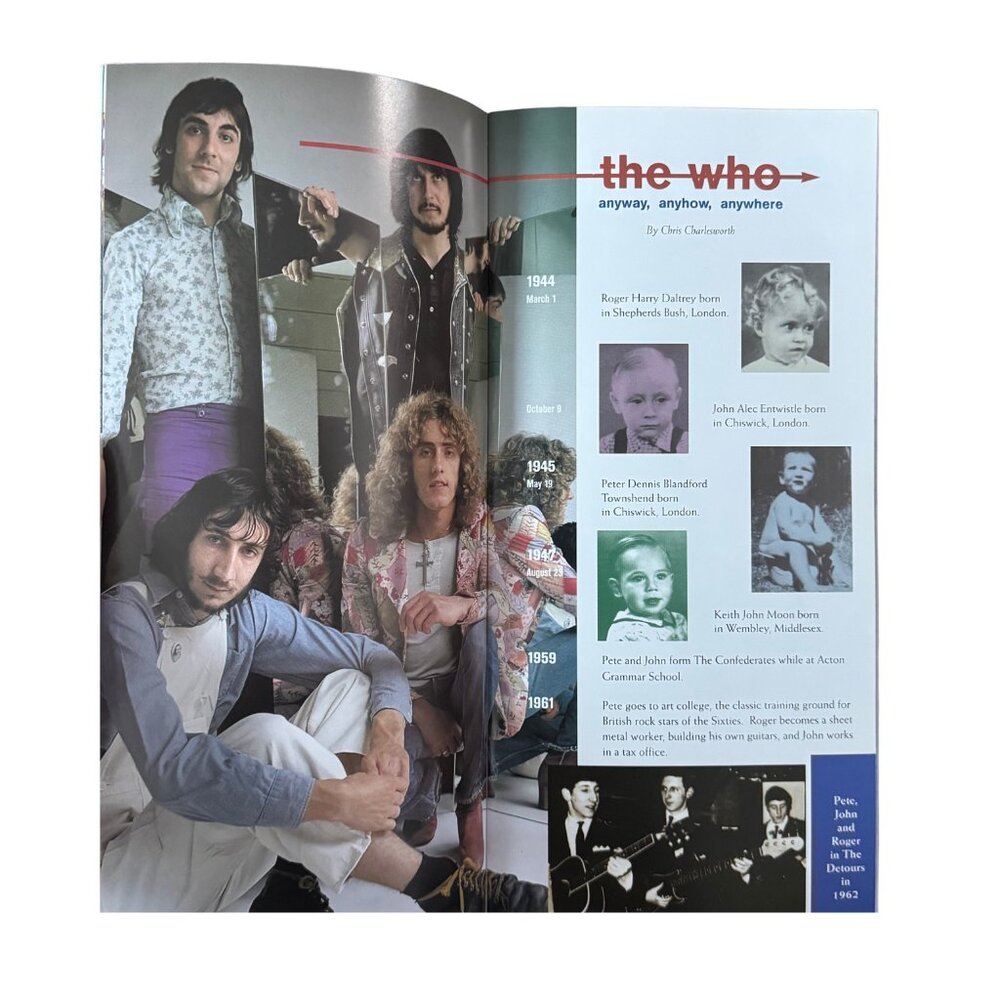 The Who Thirty Years of Maximum R&B Booklet MCA Records Paperback 1994